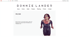 Desktop Screenshot of bonnielander.com